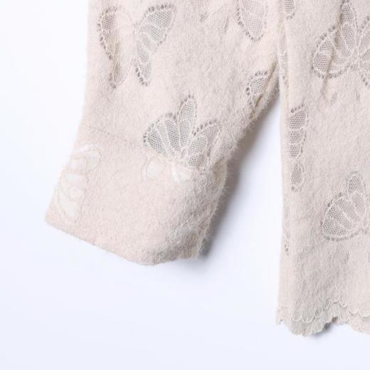 2909SDSA男士秋冬新款痞帅男装时尚百搭满印蝴蝶提花翻领长袖衬衫百搭 商品图4