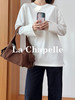 拉夏贝尔/La Chapelle圆领撞色国风上衣！棉感透气舒适 商品缩略图1