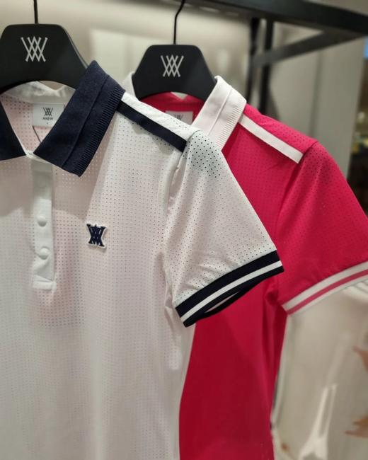 Anew家新款女士撞色网孔运动短袖来了！还是老渠道，一如既往的原厂出货，这么明艳动人的颜色肯定能撩翻你的一颗少女心！ 商品图4