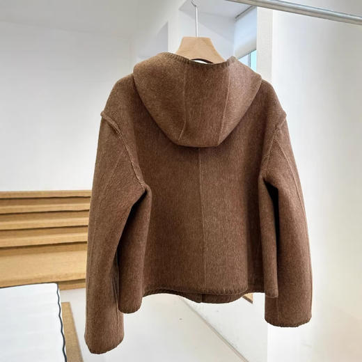 【来点不一样的】可意会不可言传～柜2500+！2026羊毛/驼绒/桑蚕丝伯爵红茶贝壳绣双面呢短大衣外套女冬款！ 商品图4