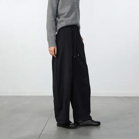 极简抽绳弯刀裤-纪念日百货门店同款169262321