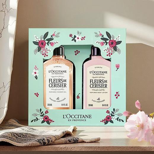 欧舒丹樱花沐浴润肤限量礼盒 商品图0