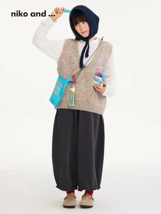 F011635休闲裤2026春季新款日系气球裤花苞裤 商品图3