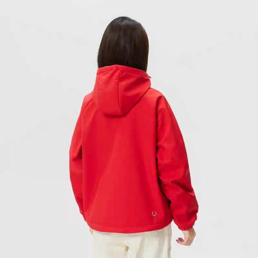 【春上新】【新品上新】7楼Adidas阿迪达斯外套女26春新年款加绒宽松连帽软壳夹克外套 KU8972 吊牌价：899 商品图2