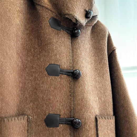 【来点不一样的】可意会不可言传～柜2500+！2026羊毛/驼绒/桑蚕丝伯爵红茶贝壳绣双面呢短大衣外套女冬款！ 商品图2