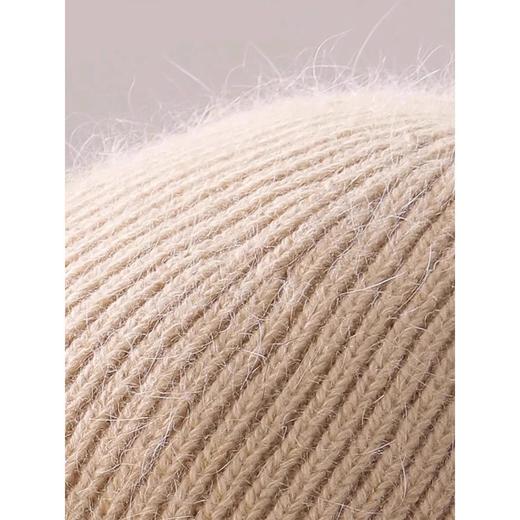 【兔毛绒针织护耳帽】冬季骑行帽加绒防风抗寒保暖毛线帽冷帽韩版 商品图3