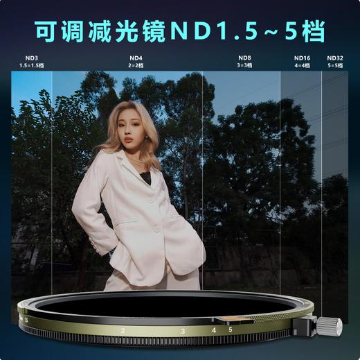 H&Y Nova 可调减光镜 ND+CPL二合一滤镜 摄影摄像利器 商品图1