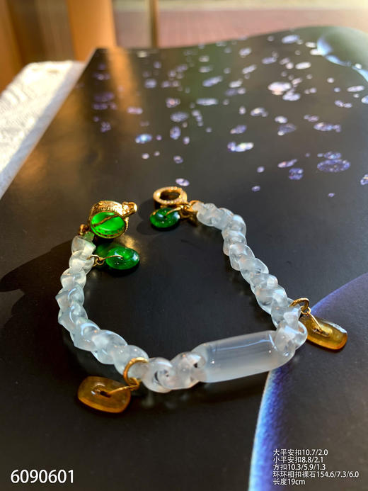 6090601，环环相扣手链。具体价格微信咨询 商品图1