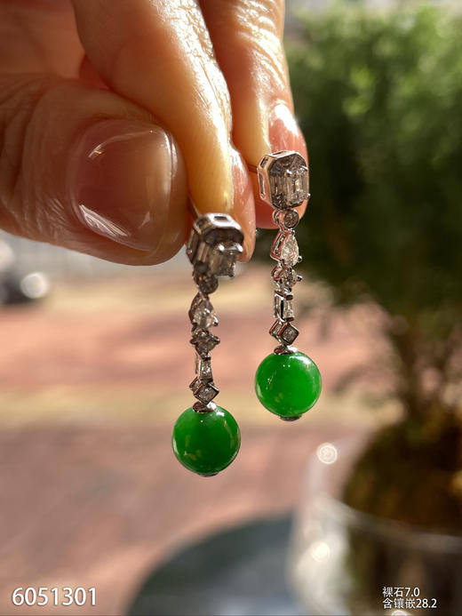 6051301、珠子耳坠。具体价格微信咨询 商品图5