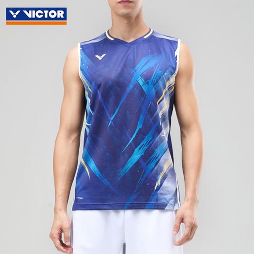 威克多胜利 中性款 李梓嘉专属 大赛系列 针织T恤/针织无袖T恤  T-60004/T-60005 商品图4