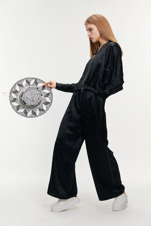 SAFICOO 时尚气质 遮肉显瘦 宽松H型阔腿裤 商品图1