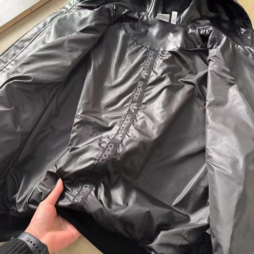 F011608刺绣logo时尚复古皮衣运动夹克连帽外套夹克 商品图6