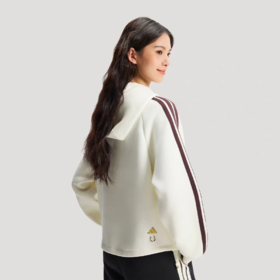 【春上新】【新品上新】7楼Adidas阿迪达斯新年款女子运动休闲连帽套头衫卫衣KH2695  吊牌价：599