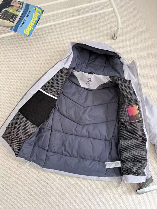 【xb-01326】男子经典户外硬壳防风防水滑雪羽绒服外套！！ 商品图3