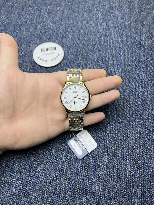 浪琴 LONGINES 律雅系列 间金罗马面 超薄男士腕表 表盘尺寸38.5mm 商品图8