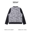 26004SDSA秋冬新款痞帅男装潮牌拼接迷彩设计假两件圆领长袖T恤百搭 商品缩略图5