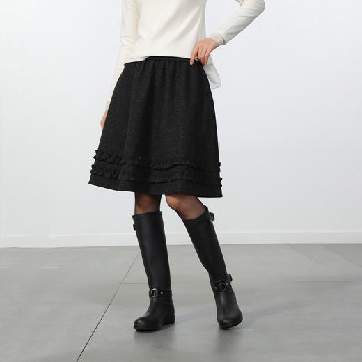 极简木耳边中裙-纪念日百货门店同款168793438 商品图0