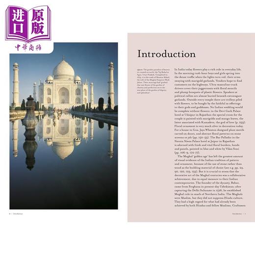 【中商原版】Floral Patterns of India 进口艺术 印度花卉纹样 T&H 商品图8