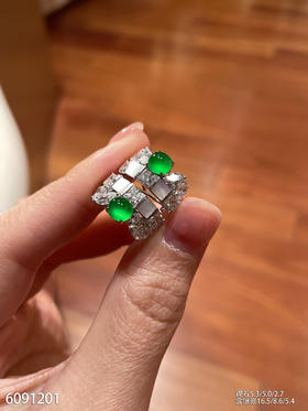 6091201，蛋面耳钉。具体价格微信咨询