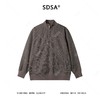 9553SDSA男士秋冬新款痞帅男装美式复古亮片半拉链立领卫衣百搭宽松潮 商品缩略图1