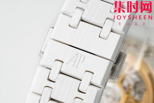 新品爱彼 APS皇家橡树26240陶瓷系列 白陶瓷 男士腕表 4401一体机 商品图4