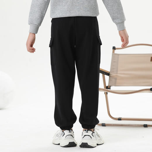 【MQD】童装男大童针织裤春季新款儿童潮酷休闲百搭运动长裤束脚裤 商品图6