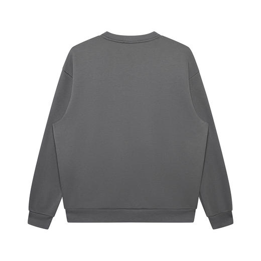 GXG男装【四色文字】冬季时尚创意印花男式加绒保暖圆领卫衣K&C 商品图3