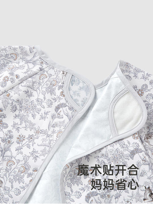 英氏婴儿罩衣三防短袖小宝宝罩衣2025新款新生儿围嘴YMGFJ0R094A YMGFJ0R093A 商品图3