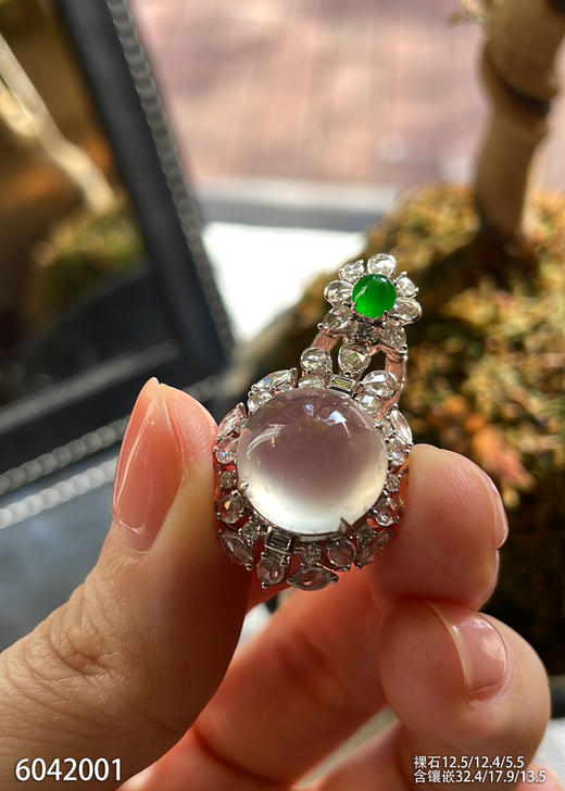 6042001，蛋面吊坠。具体价格微信咨询 商品图2