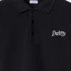 BURBERRY 巴宝莉 男士字母徽标刺绣棉质短袖Polo衫 黑色 8097528 C1413 商品缩略图1