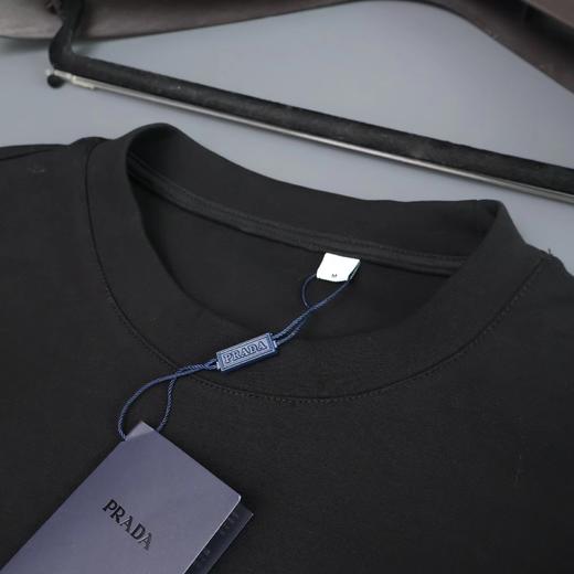 F011614胸前字母logo两色情侣款圆领卫衣 商品图8