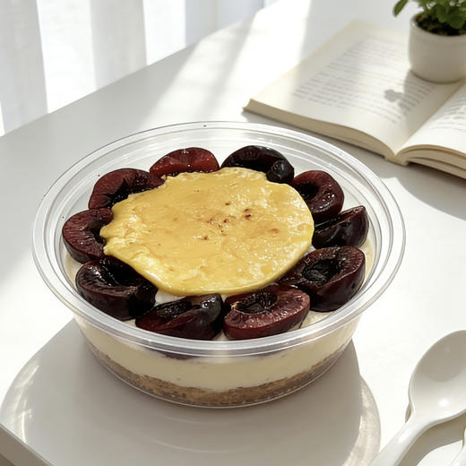 巧克力车厘子焦糖布蕾蛋糕 商品图0