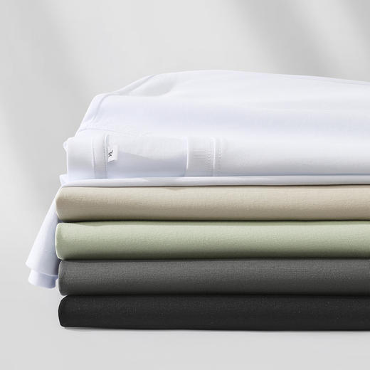 GXG男装【凉感透气】夏季简约纯色户外休闲男式短袖T恤K&C 商品图1