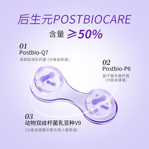 ¹【后生元】灭活的益生菌不怕胃液 让好菌更好 25ml*10瓶*1盒 CF01-CRMM-YDHSY（HOT） 商品图3