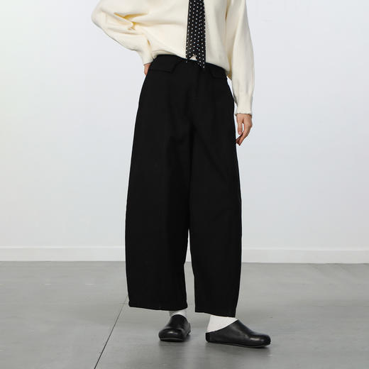 极简宽松系带阔腿裤-纪念日百货门店同款169296054 商品图0