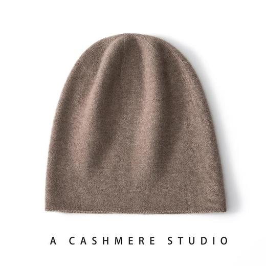 【百分百羊毛情侣针织堆堆帽】冬季保暖百搭日系休闲帽 商品图2