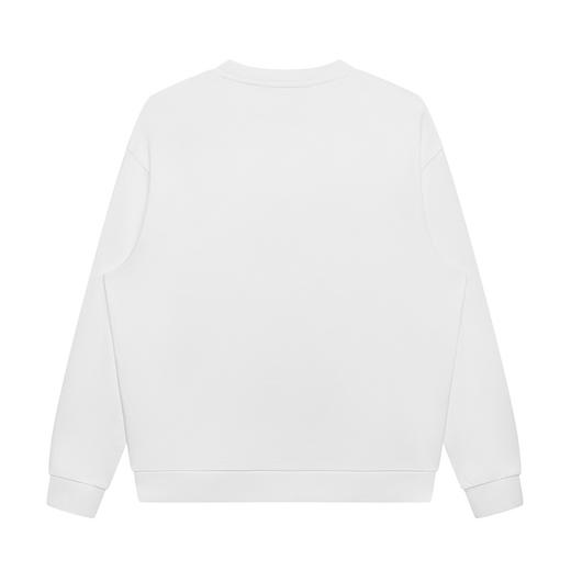 GXG男装【100%棉】春季卡通条纹小熊图案情侣款圆领卫衣K&C 商品图1