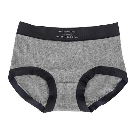 本命年大红纯棉平角裤内裤女士桑蚕丝10A抗菌加长裆大码女四角裤 商品图4