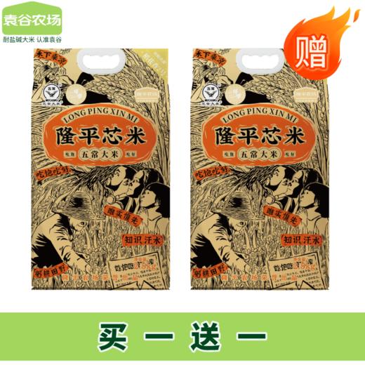 【买一送一  共发两袋】袁谷农场稻花香2号五常大米2.5kg 商品图0