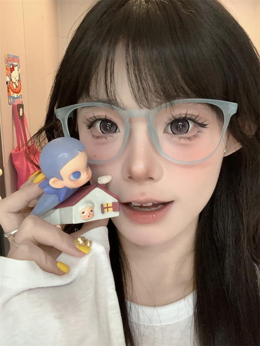 【满着色】Supercolor 腹黑天蝎 日抛直径14.5mm日常美瞳 紫色 商品图0