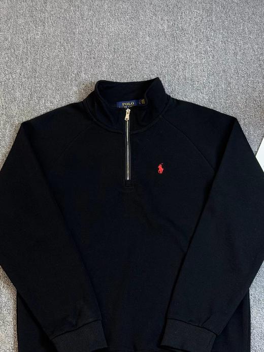 F011629秋冬通勤老钱风套头衫半拉链立领卫衣长袖 商品图7