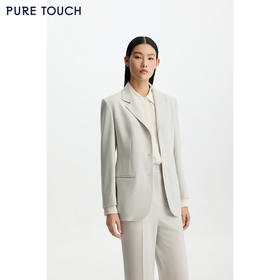 商场同款PURE TOUCH 26春夏新款三醋酸西服外套微收腰轻商务西装
