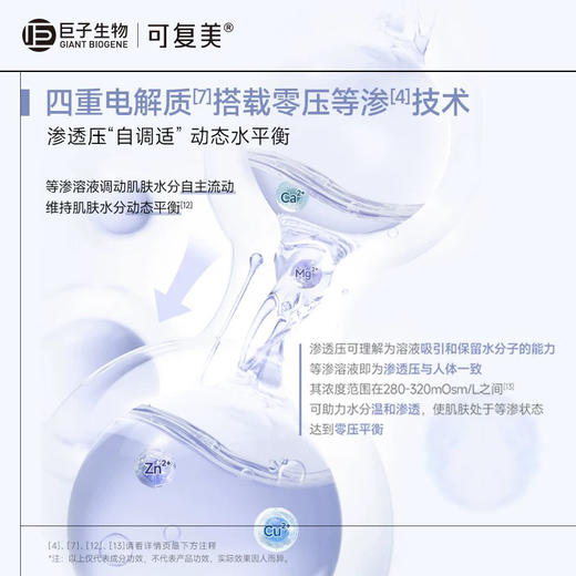 可复美吨吨喷雾100ml 限量 电解质藻萃舒缓保湿精华喷雾修护受损屏障 日常维稳保湿补水 商品图2