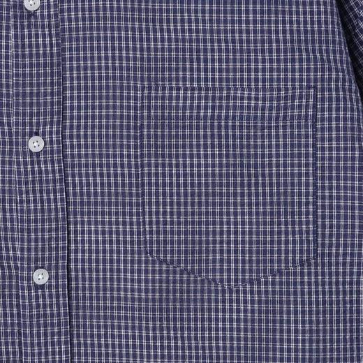 2190SDSA男士秋冬新款痞帅男装韩版简约小格子翻领长袖衬衫宽松百搭 商品图3