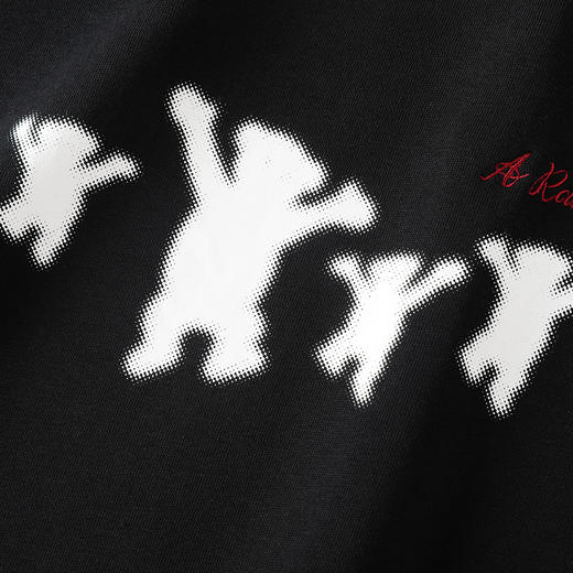 GXG男装【四个小熊】春季时尚卡通男女同款宽松休闲连帽卫衣K&C 商品图6