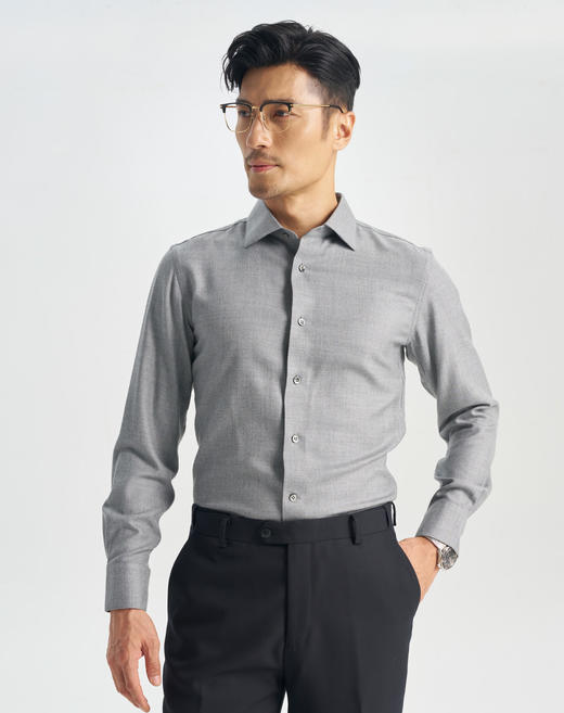 羊毛莫代尔衬衫247X0F629L[门店专款] 商品图1