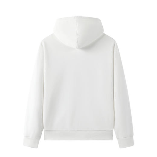 GXG男装春季字母绣花宽松运动开襟外套男女同款休闲连帽卫衣K&C 商品图5