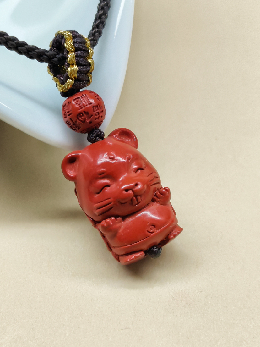 促销-十二生肖朱砂吊坠