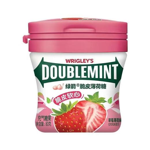 绿箭脆皮80g草莓味薄荷糖 商品图0