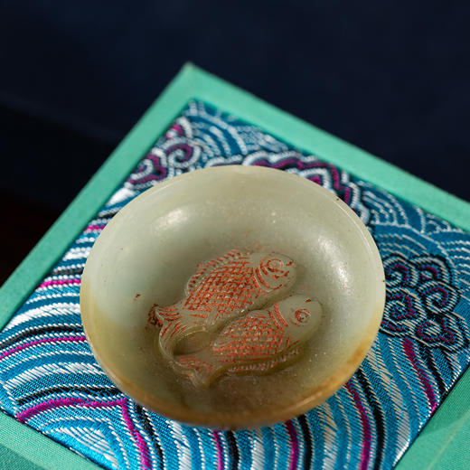 清	玉雕双鱼洗 商品图3